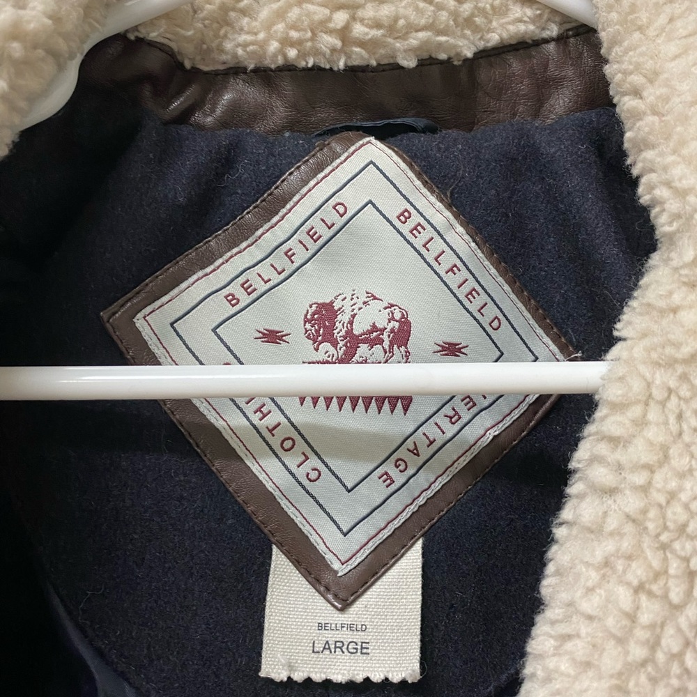 Bellfield wool pea coat - Picture 2 of 9
